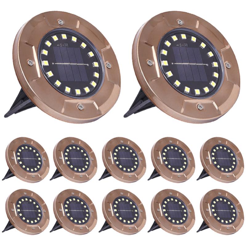 Lampes Exterieure Solaires De Jardin Au Sol, Exterieure Étanche Lumiere