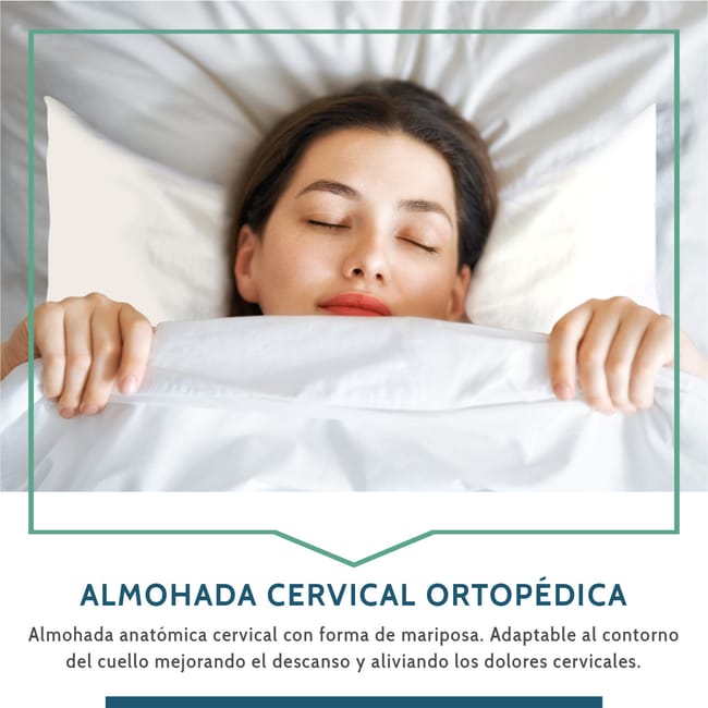 Almohada Cervical Ortopedica Mariposa Ortoprime Leroy Merlin