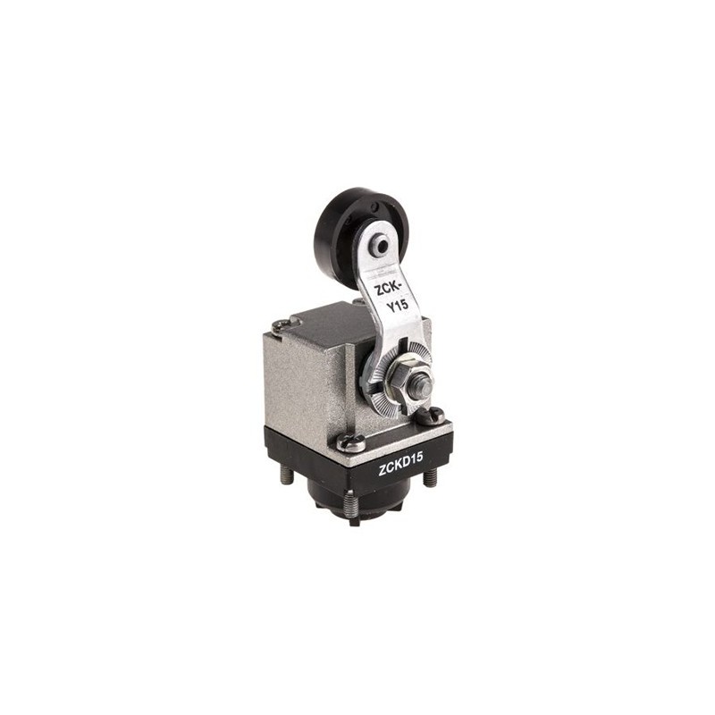 Interrupteur De Position Schneider Electric XCKP2121P16 - Levier à Galet Plastique, 1NC+1NO, Rupture Brusque, M16