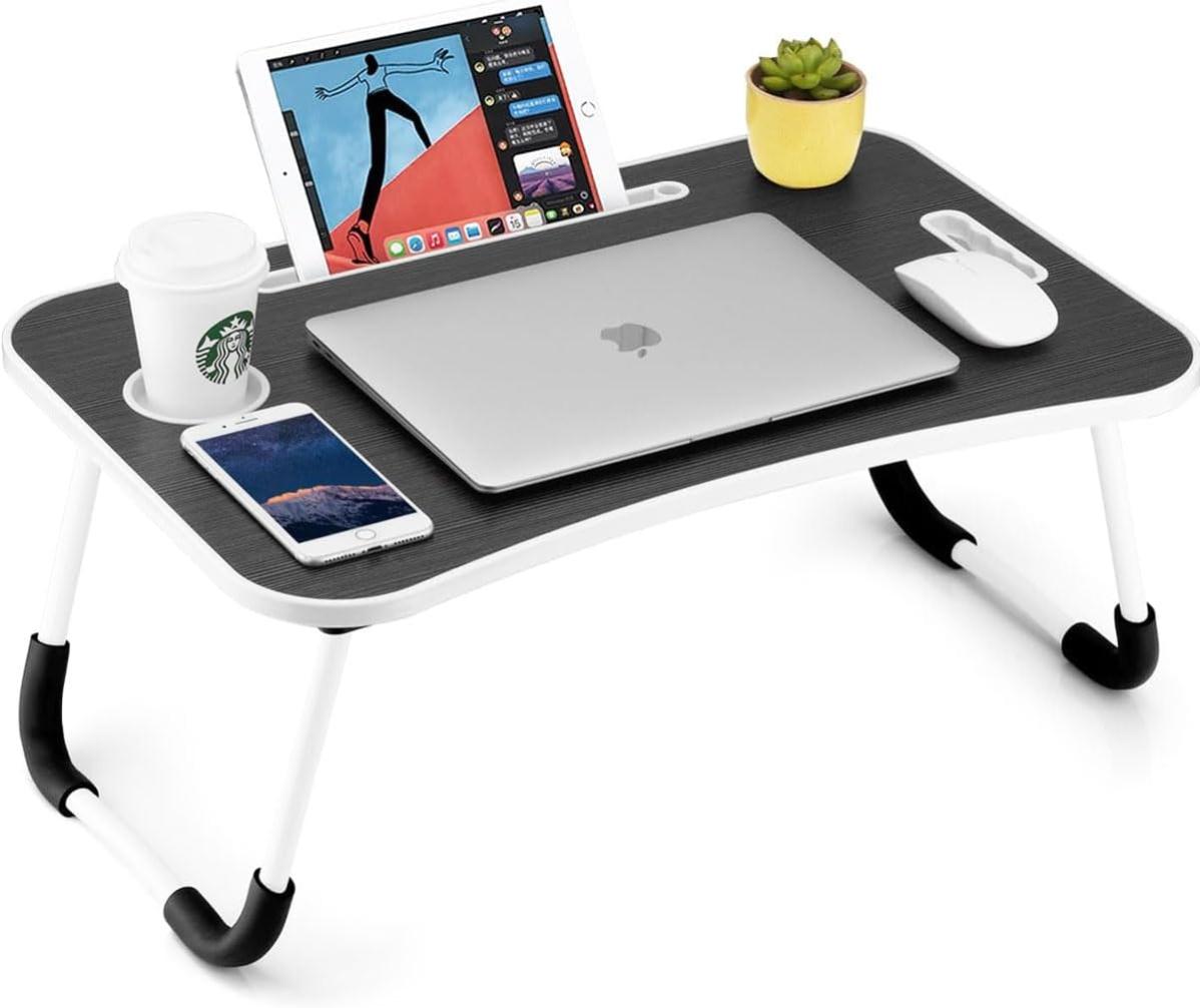 Tavolo Tavolino Vassoio Da Letto Pieghevole Divano Notebook Colazione Legno dfh
