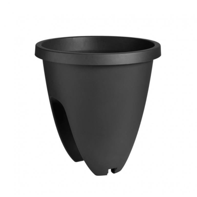 Vaso tondo in resina TITANO diam. 85 cm. | 243,50 € | ELBI Colore Antracite