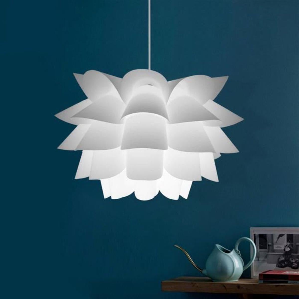 Lustre Assemblée de Lotus Lustre Nordique Décor LED Décor Abat-Jour - 2