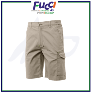 Bermuda Da Lavoro Uomo Payper Caracas - 100% Cotone, Multitasche, Vita Media - Foto 1