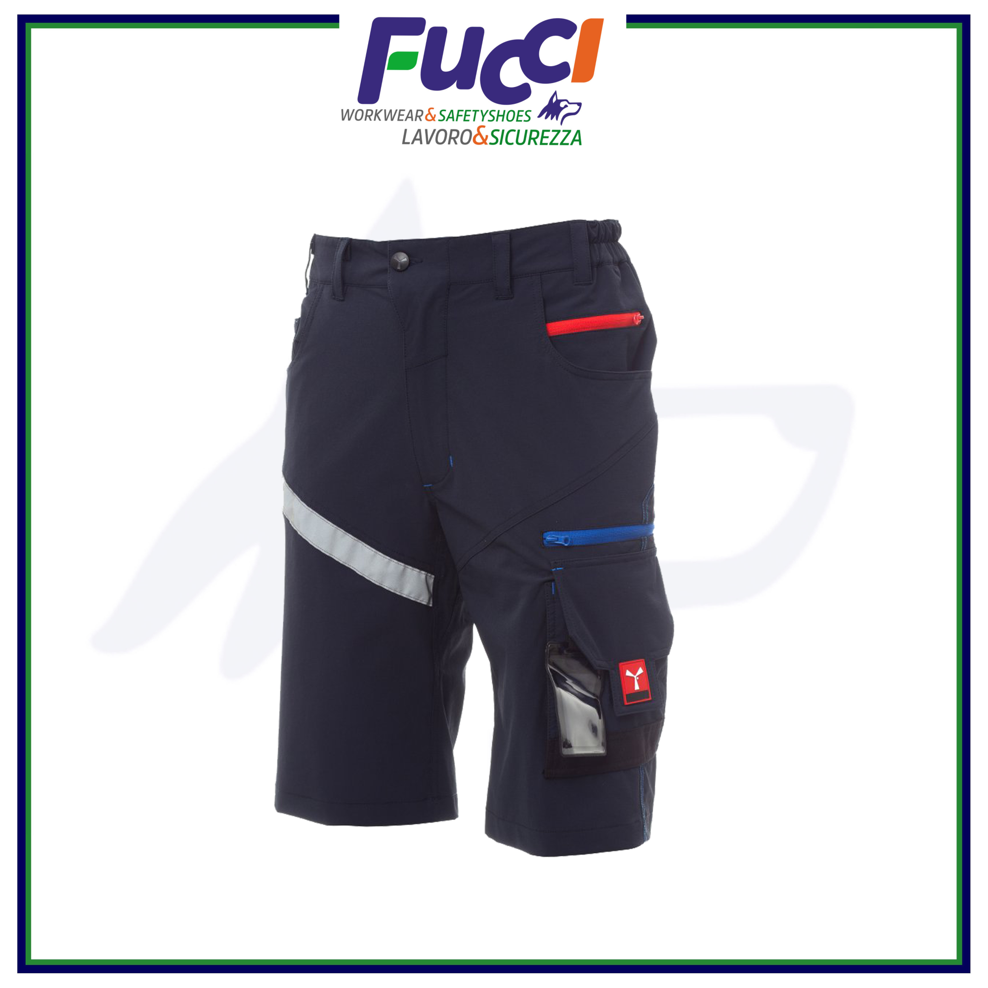 bermuda uomo multitasche