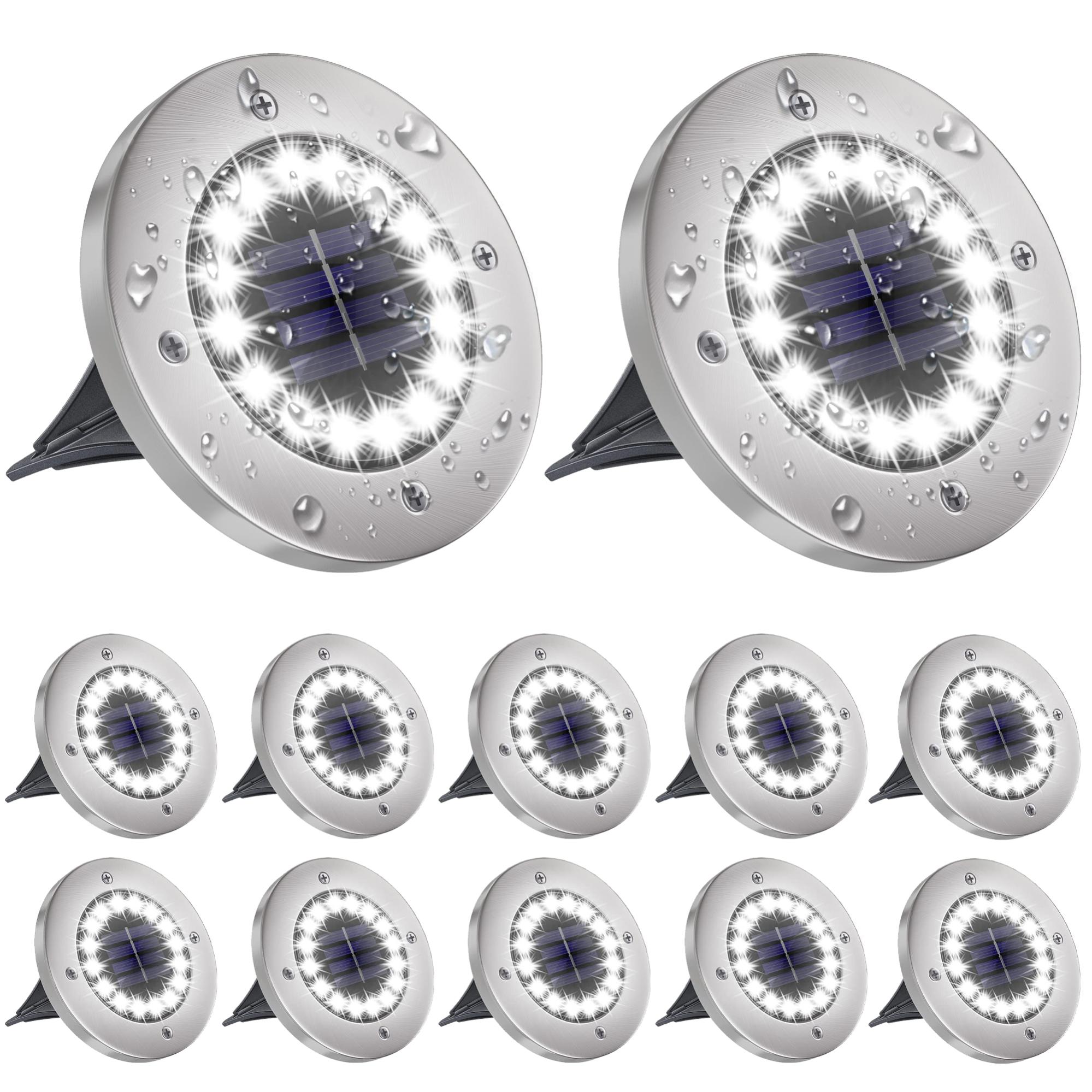 4 Pièces De Lumière Solaire De Remplacement Supérieure Lumière Solaire Extérieure Pièces Lumière