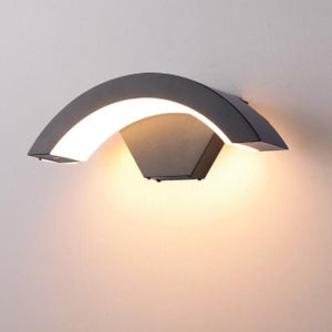 Applique Murale Extérieure LED 24W, 2250LM, IP66, Blanc - Éclairage Puissant Et étanche Pour Porche, Garage, Terrasse