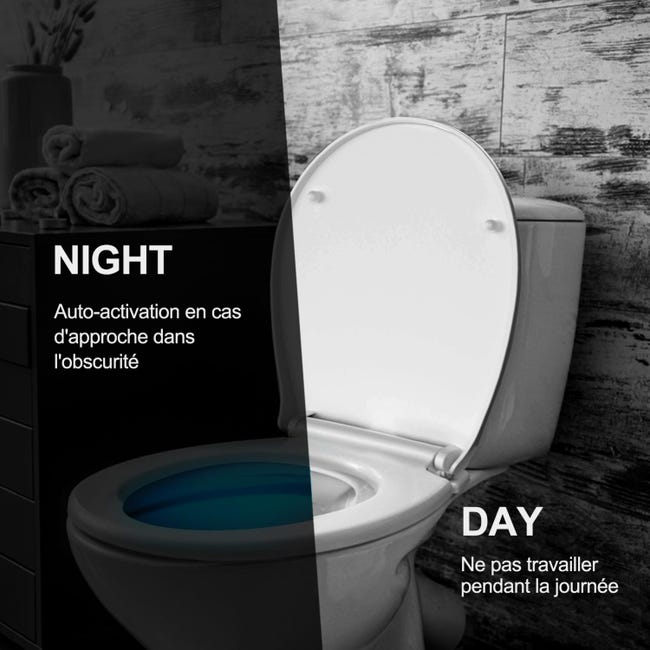 Abattant wc led hot sale