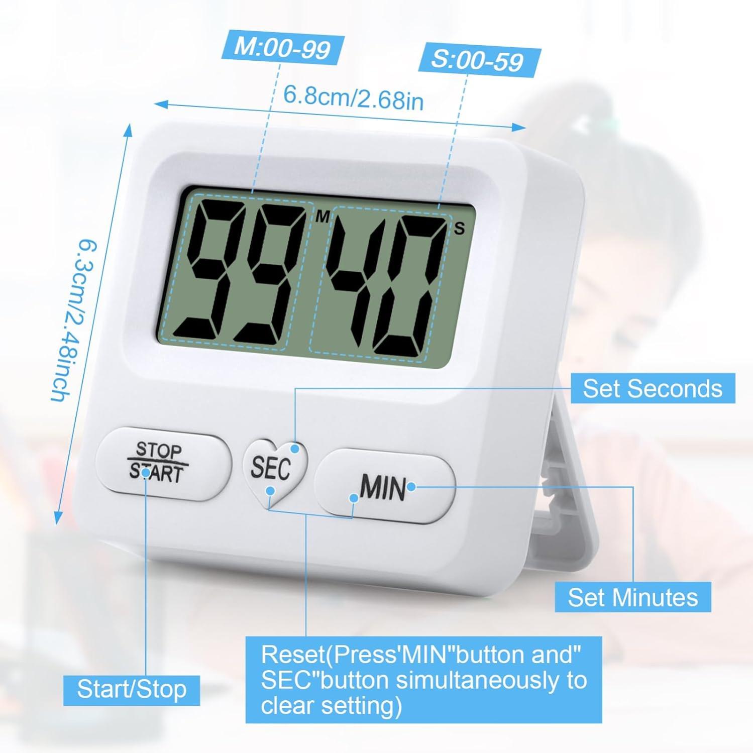 Dretec - Cronometro Sportivo Digitale/timer Conto Alla Rovescia - Foto 3