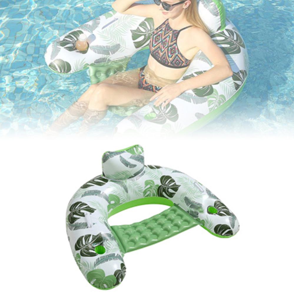 LETTO GALLEGGIANTE GONFIABILE piscina galleggiante in PVC amaca