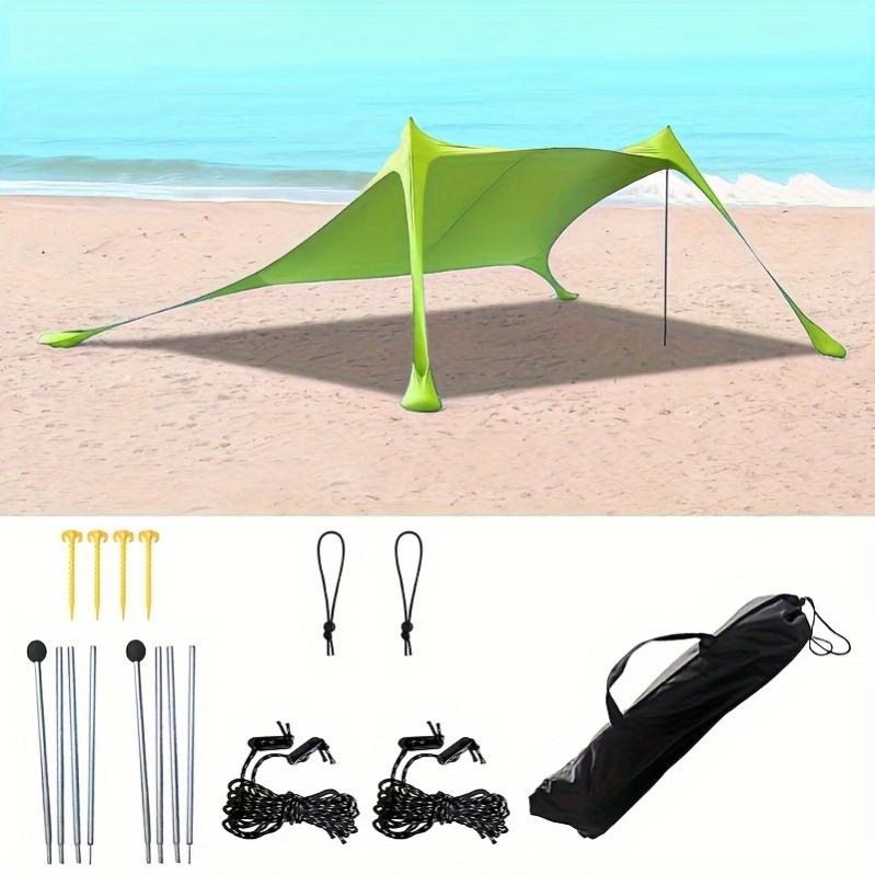 Tenda da sole da spiaggia, automatica per istantanea, tenda da spiaggia, impermeabile, tenda parasole per spiaggia, campeggio, escursionismo, pesca Tenda da sole da spiaggia, automatica per istantanea, tenda da spiaggia, impermeabile, tenda parasole per spiaggia, campeggio, escursionismo, pesca