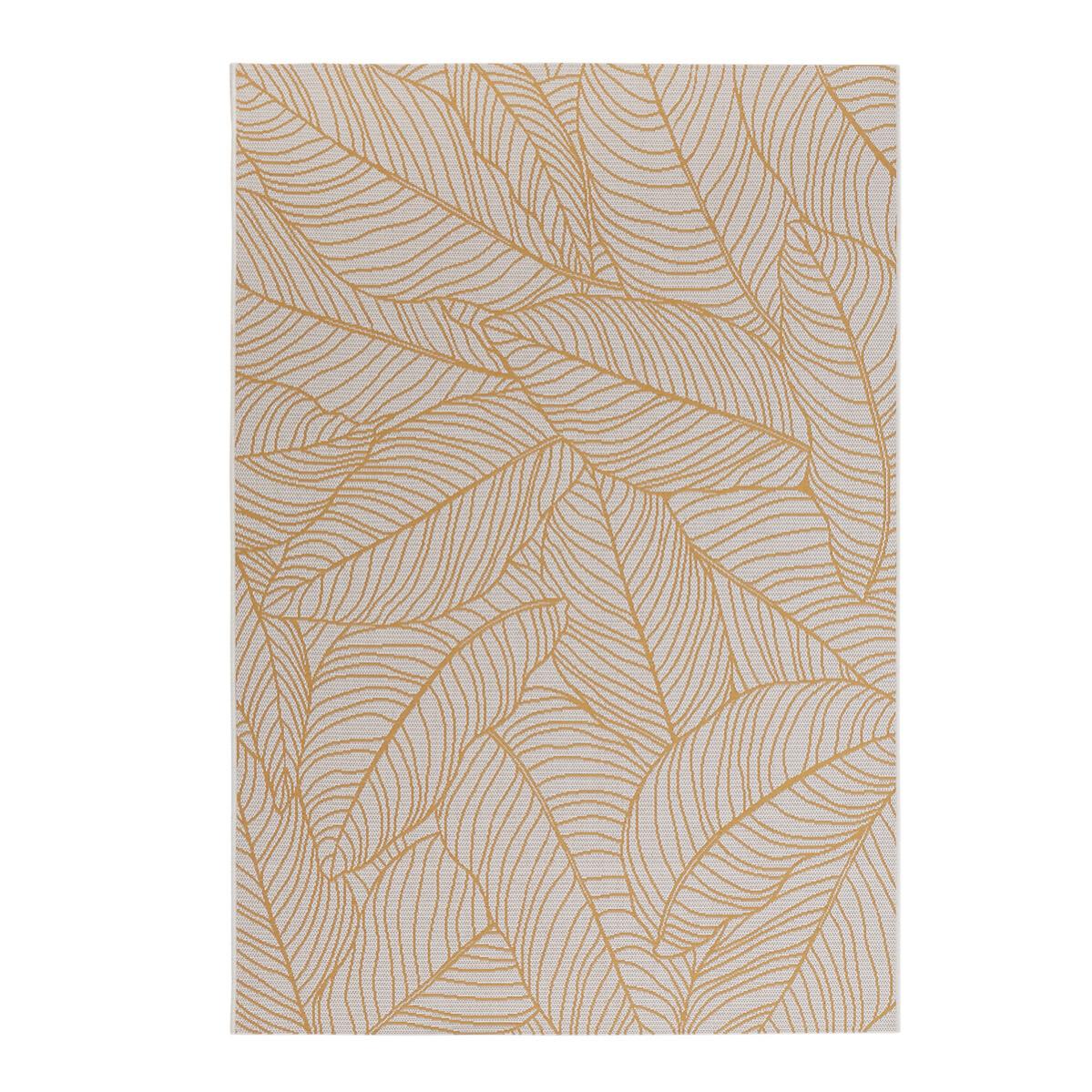 Tapis indoor/outdoor, Armona Jaune 200 x 290 cm Leroy Merlin