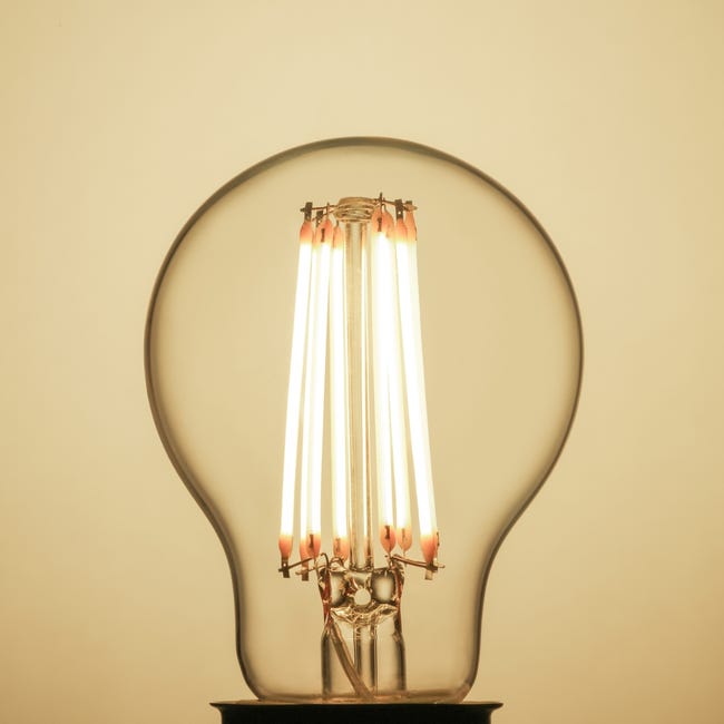 Ampoule LED Décorative Edison E27 75W Lumière Naturelle Transparente -  LEXMAN - 5631151 