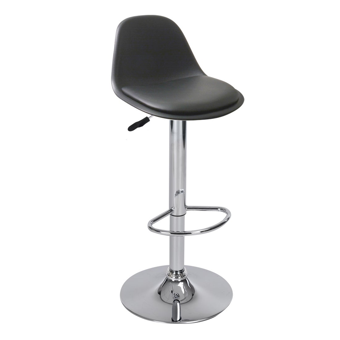Tabouret Smith en Simili Noir