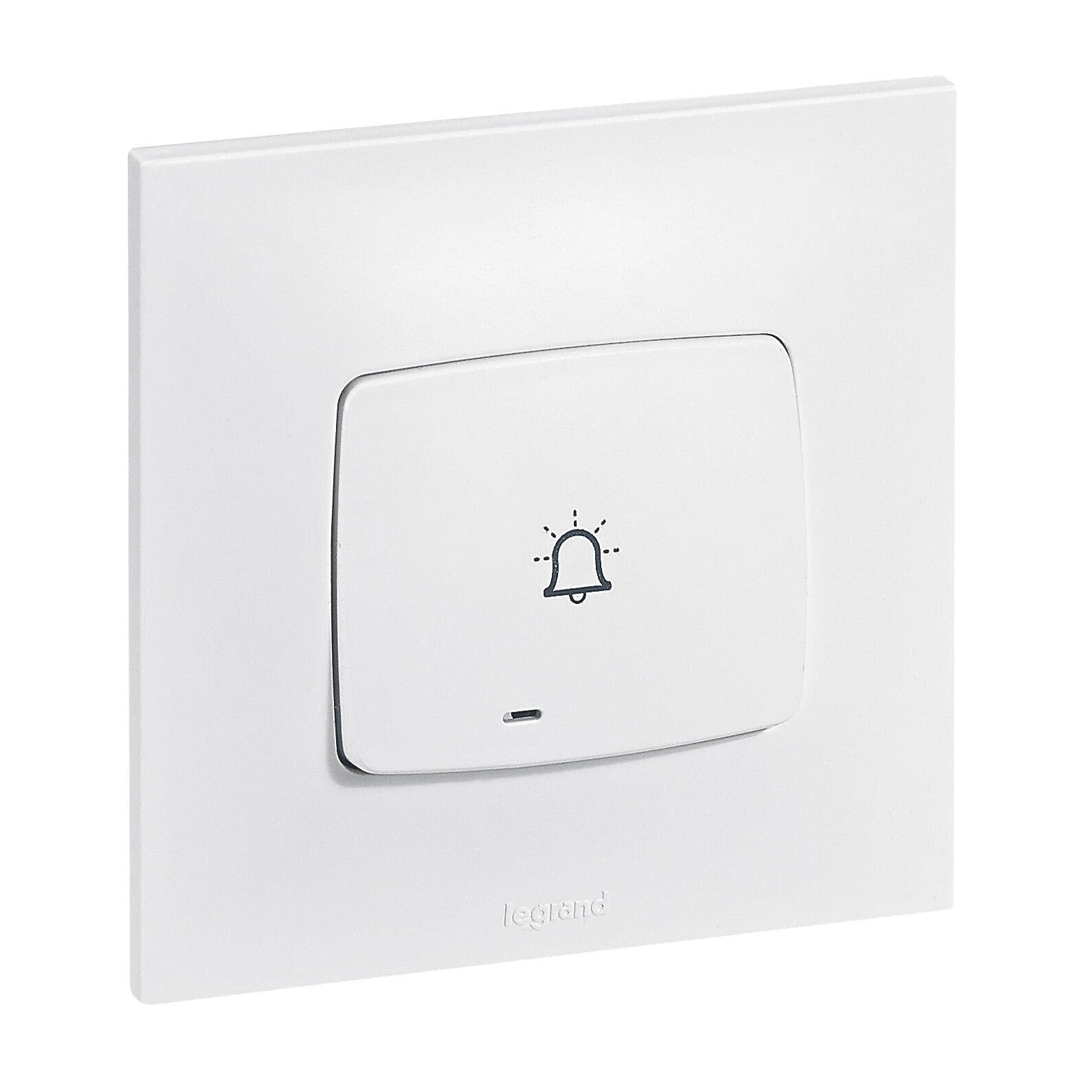 Interrupteur Poussoir Lumineux Legrand Sagane - Finition Opalis - 10A - Neuf Sous Emballage