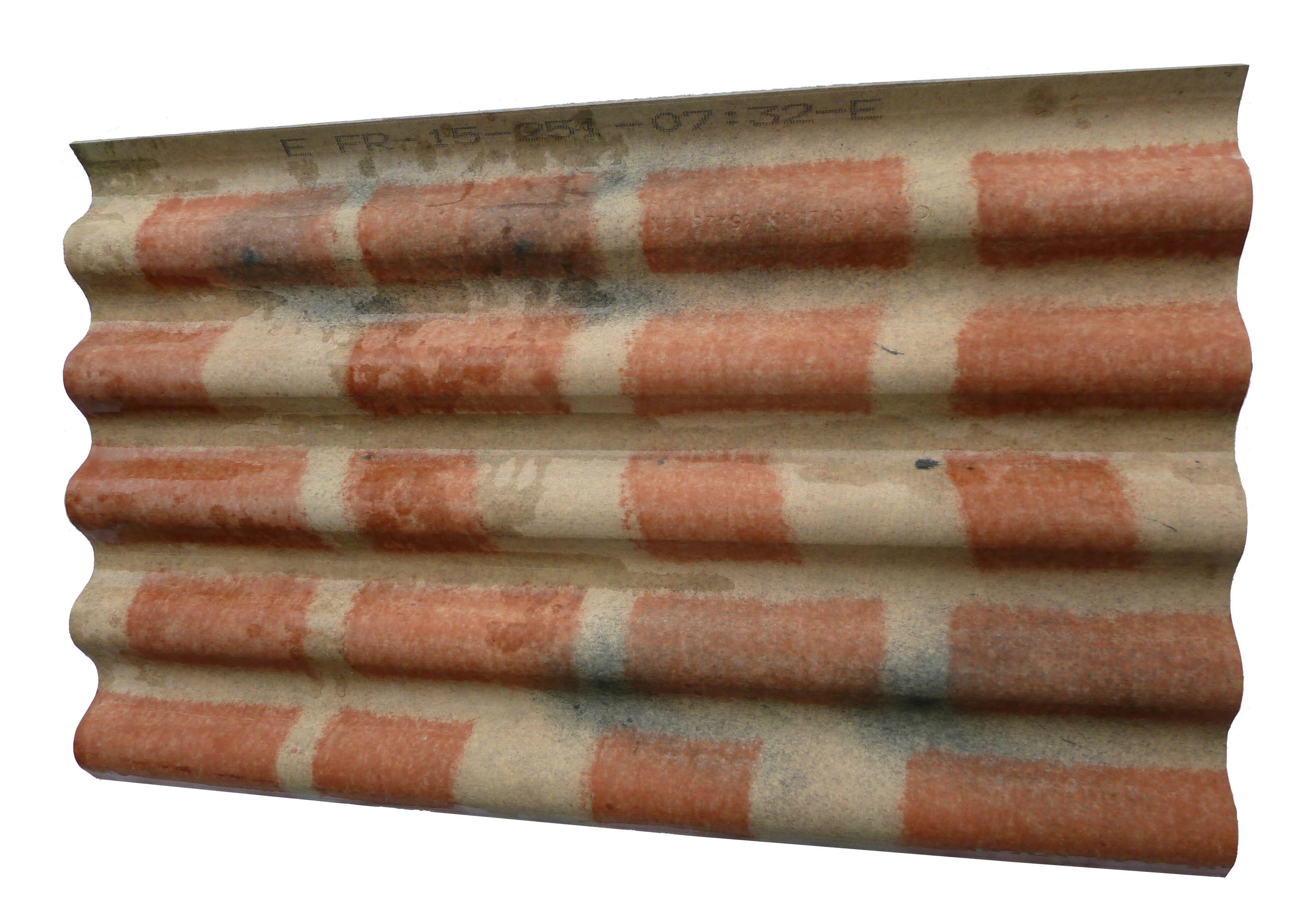 Plaque de toiture ciment flamme x m, mm - Main Image