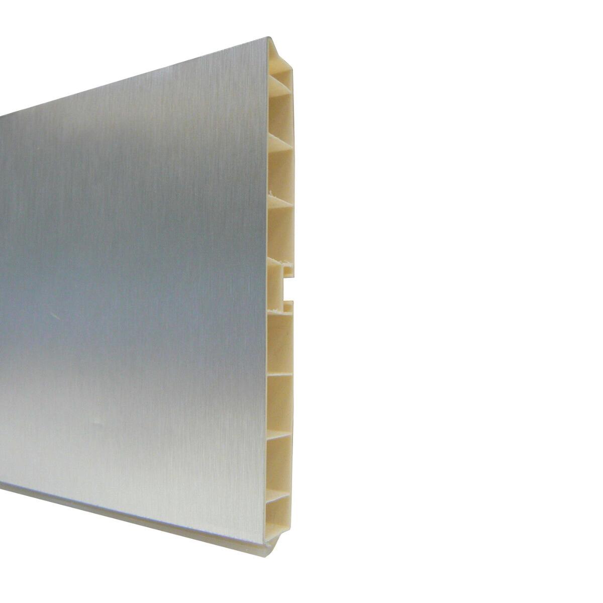 Zoccolino per base cucina DELINIA alluminio L300 H10 - 2
