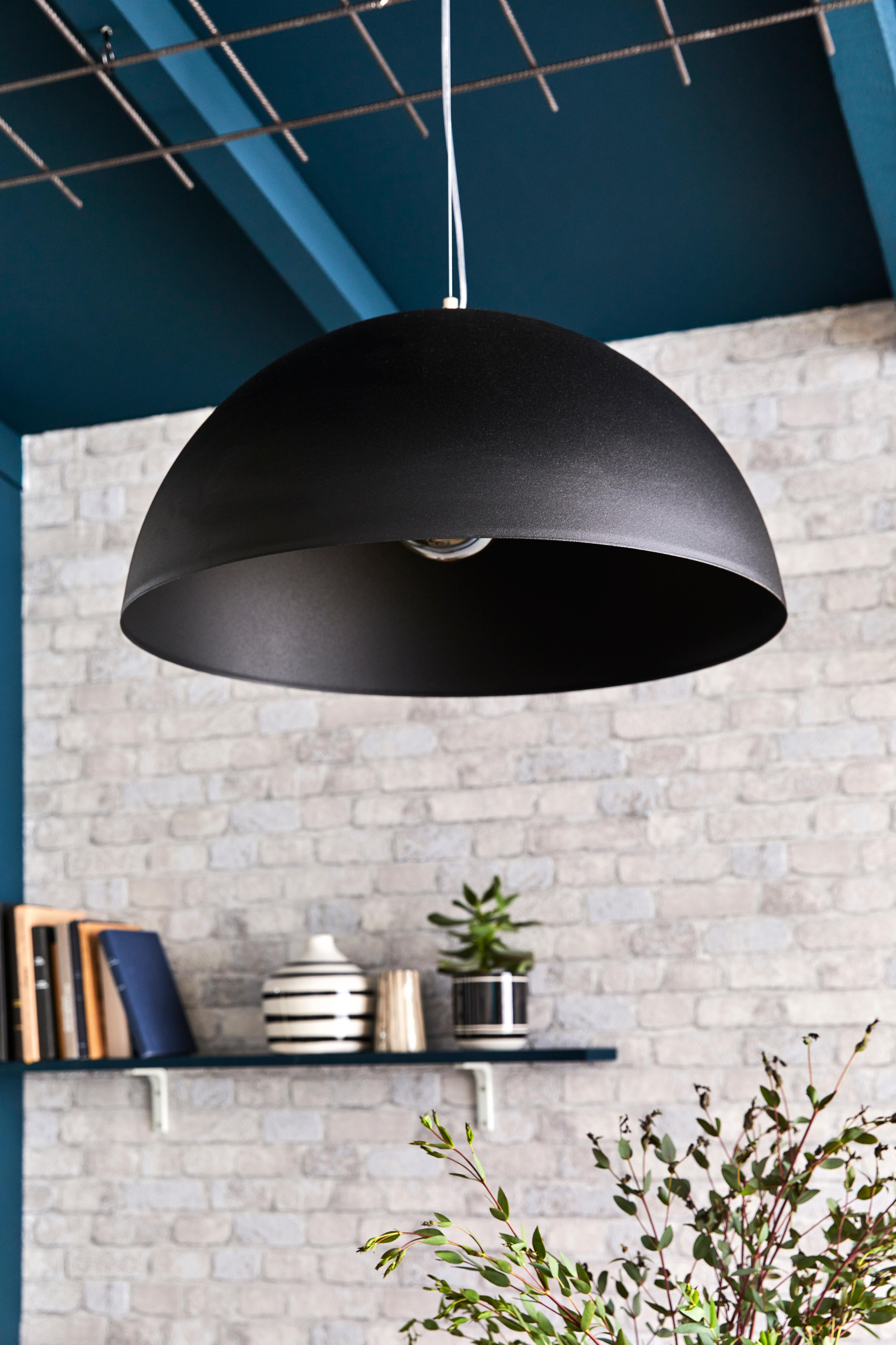Suspension Cassis, noir, Diam.60 cm, E27 - 4