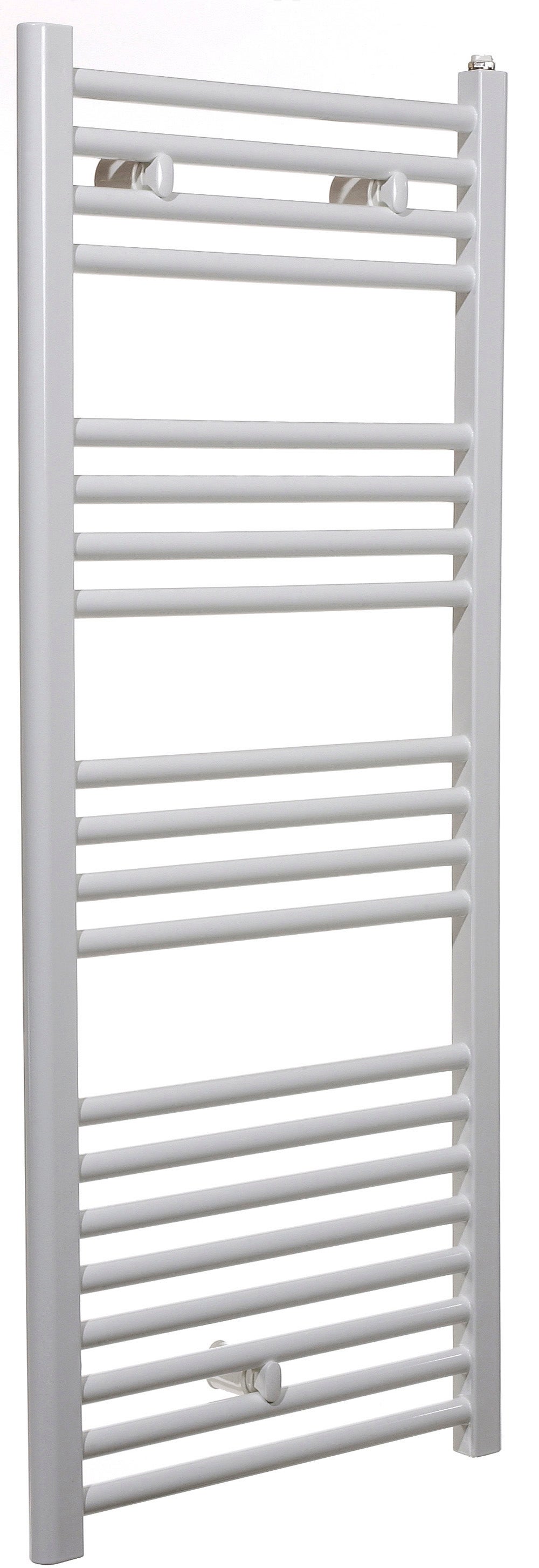 Sèche-serviettes à eau chaude DELTACALOR, 598 W, H.120 x l.60 cm Recto D - 4