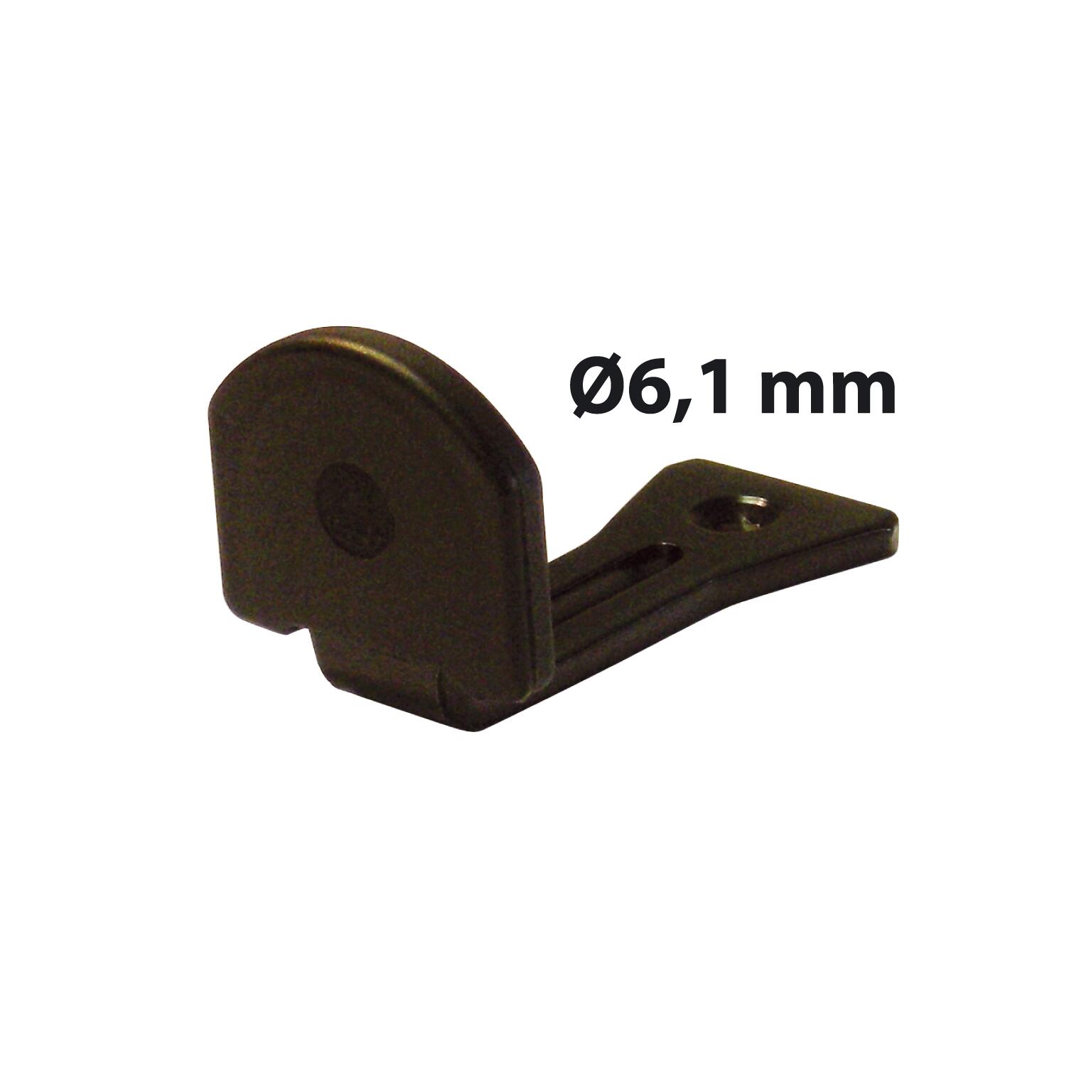 Butée de volet réglable tampon composite blanc, H.40 x L.40 x P.70 mm AFBAT - 2