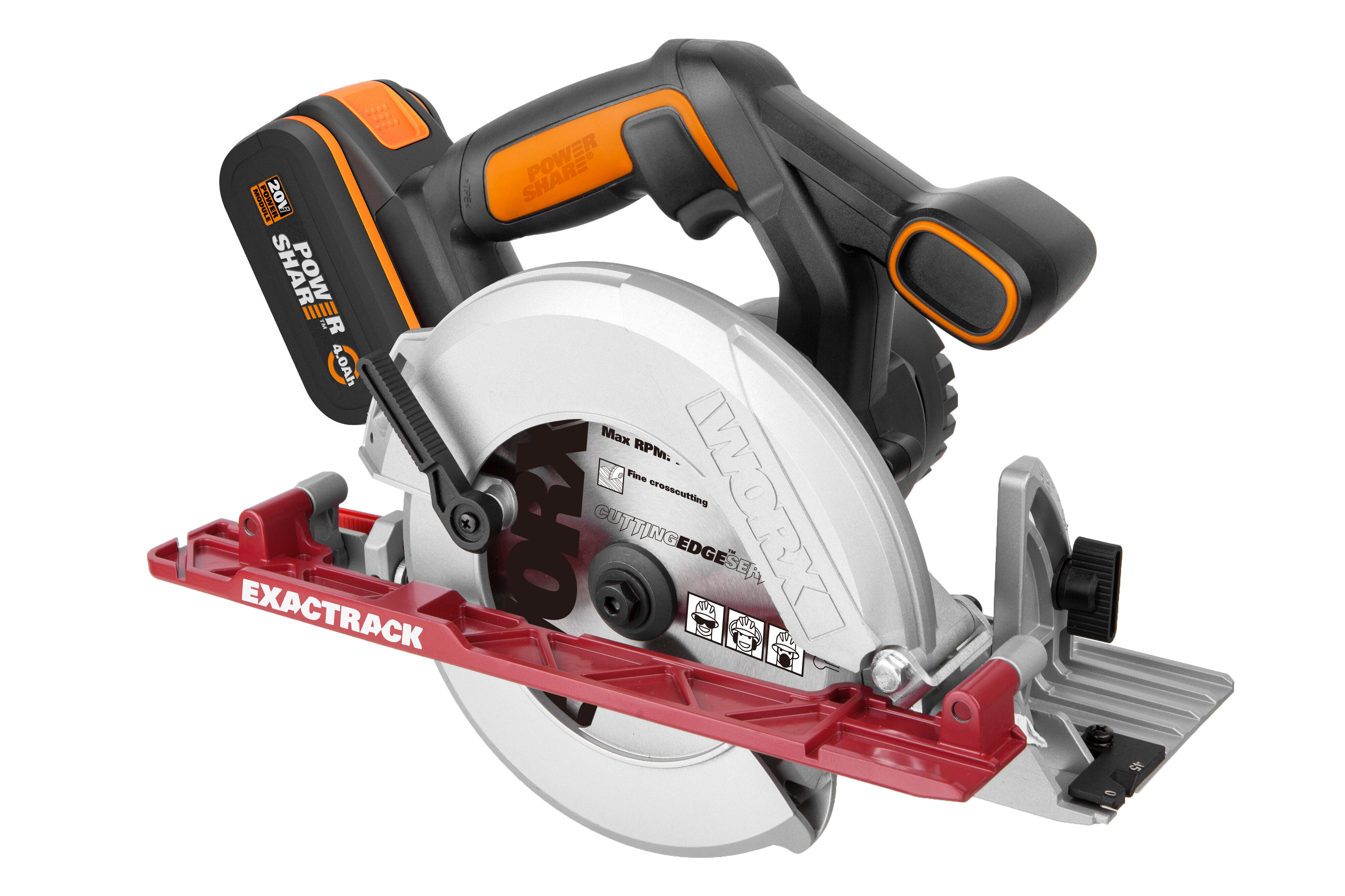 Mini Scie Circulaire Portative Worx – état Très Propre, Fonctionnelle 230V