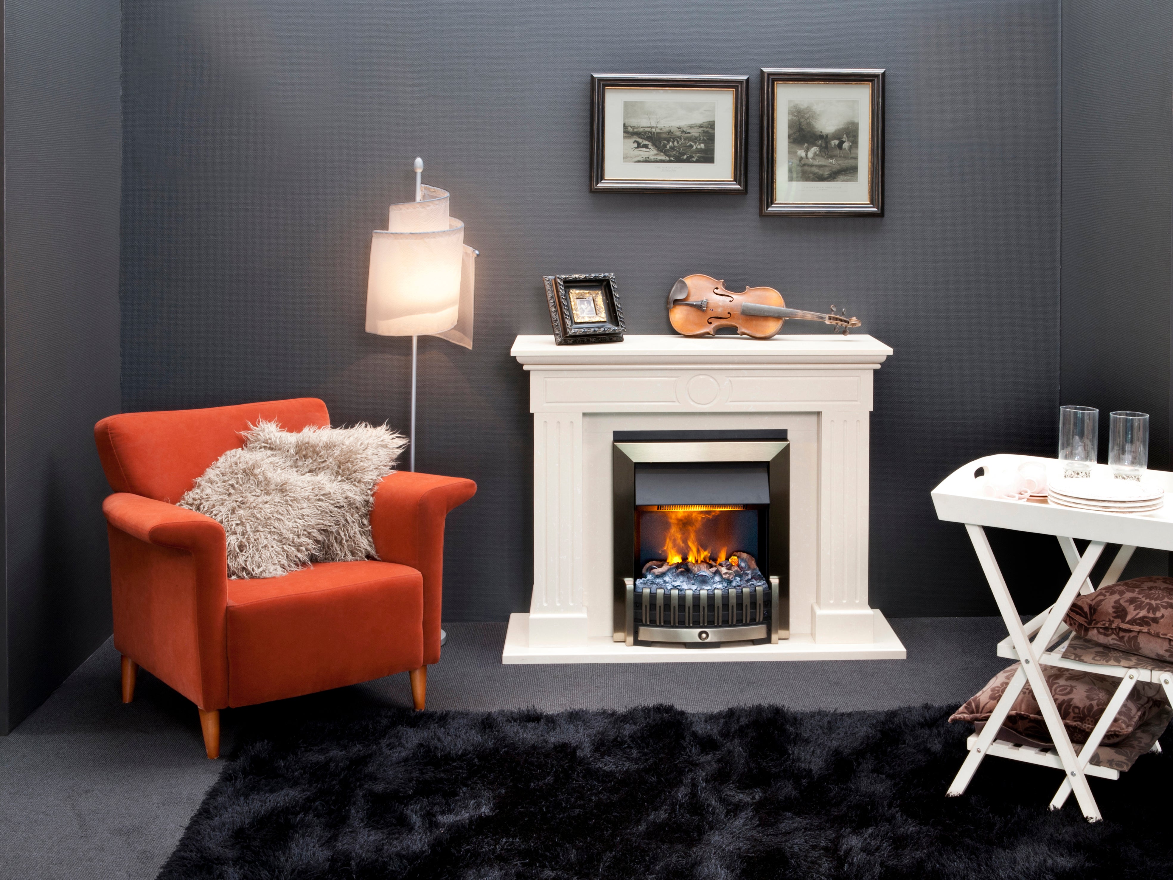 Chimenea eléctrica dimplex opti-myst danville bronce