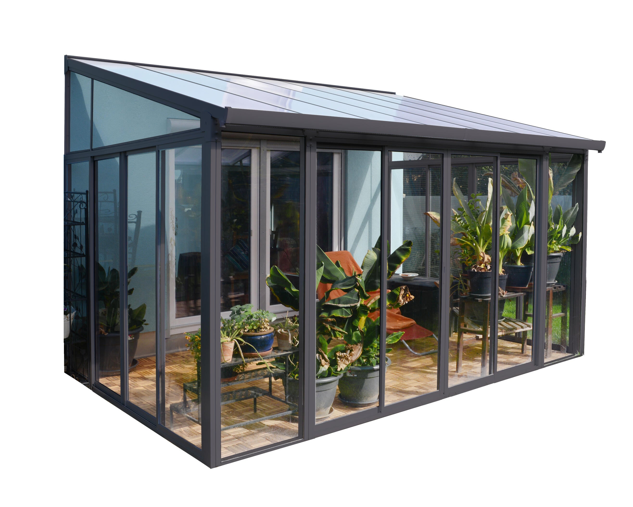 Veranda Alu Gris Anthracite