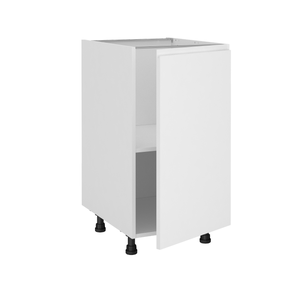 Meuble bas de cuisine Tokyo blanc mat 1 porte H77 x l45