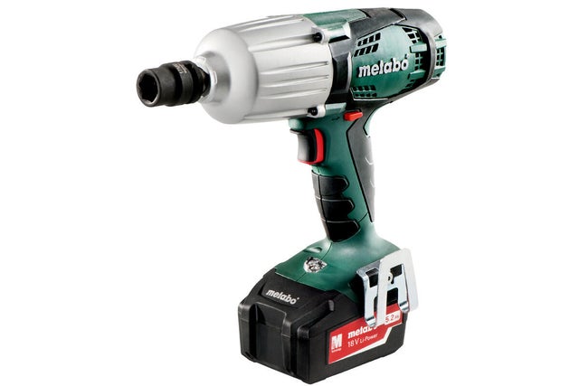 Visseuse à choc sans fil METABO Ssw 18 ltx 600, 18 V 5.2 Ah, 2
