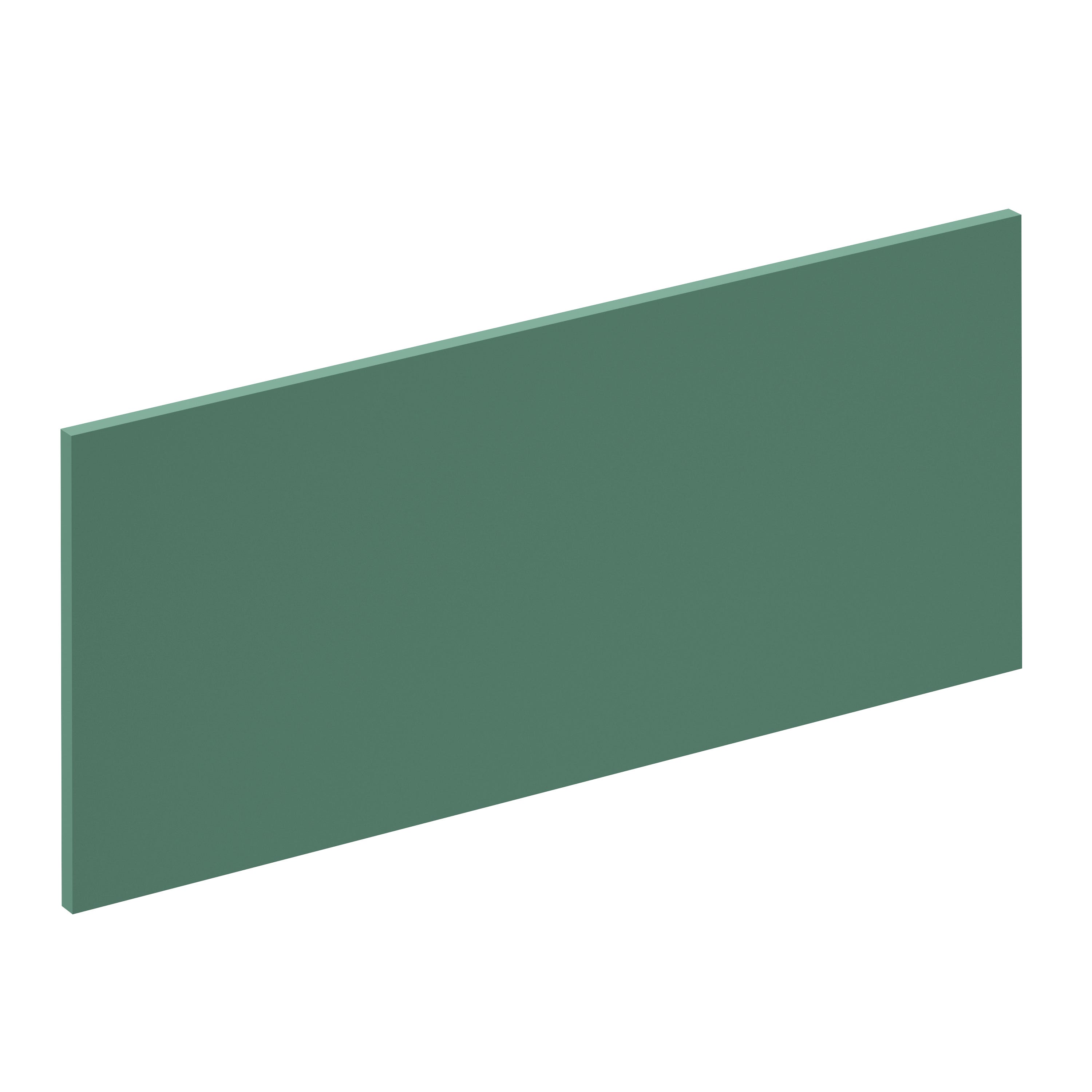 Façade de tiroir de cuisine Vienne gris vert mat H.12.5 x l.39.7 cm Façade de tiroir de cuisine Vienne gris vert mat H.12.5 x l.39.7 cm