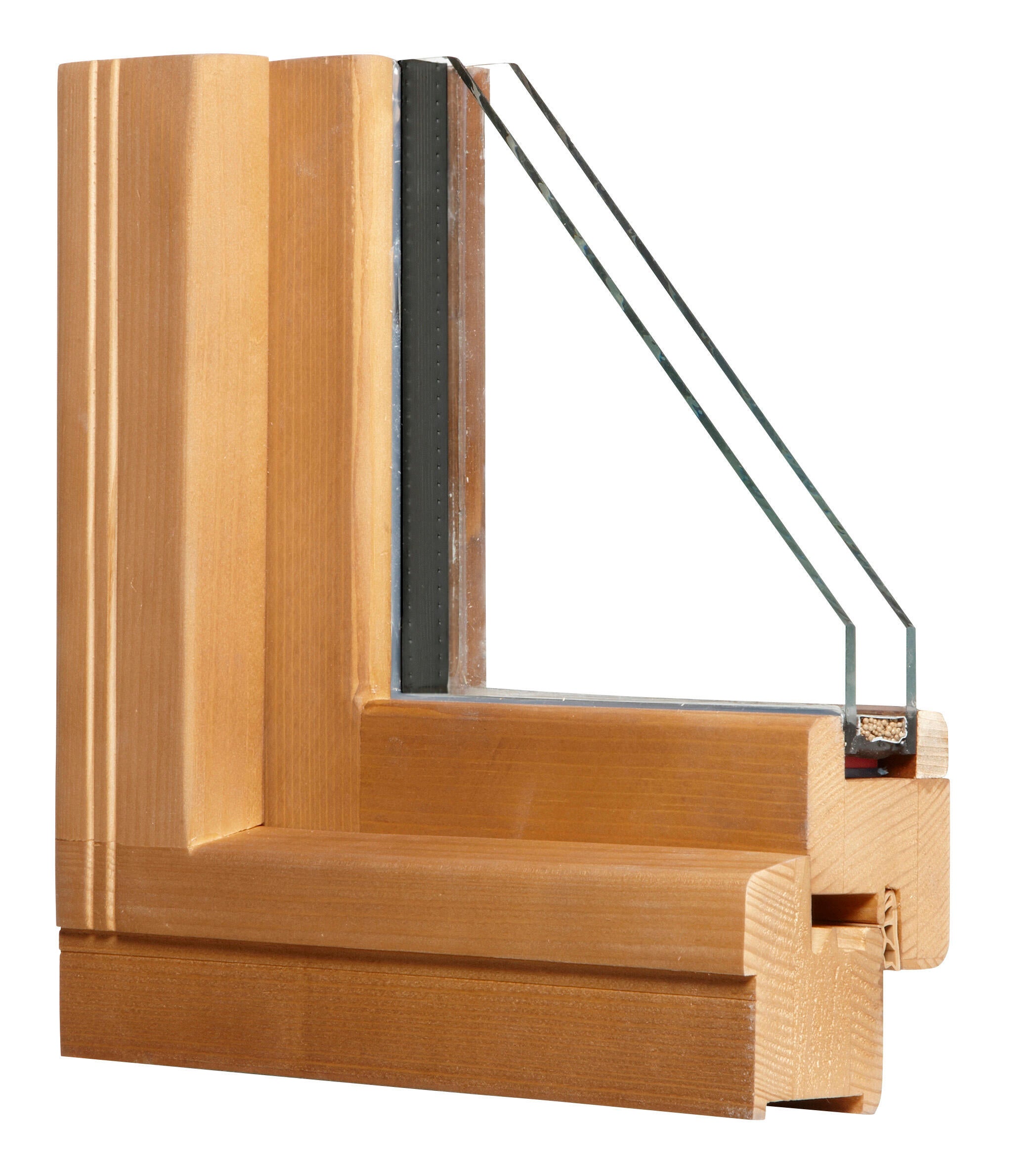 Fenêtre Bois Essentiel H.105xl.80cm, 2 vantaux - 7