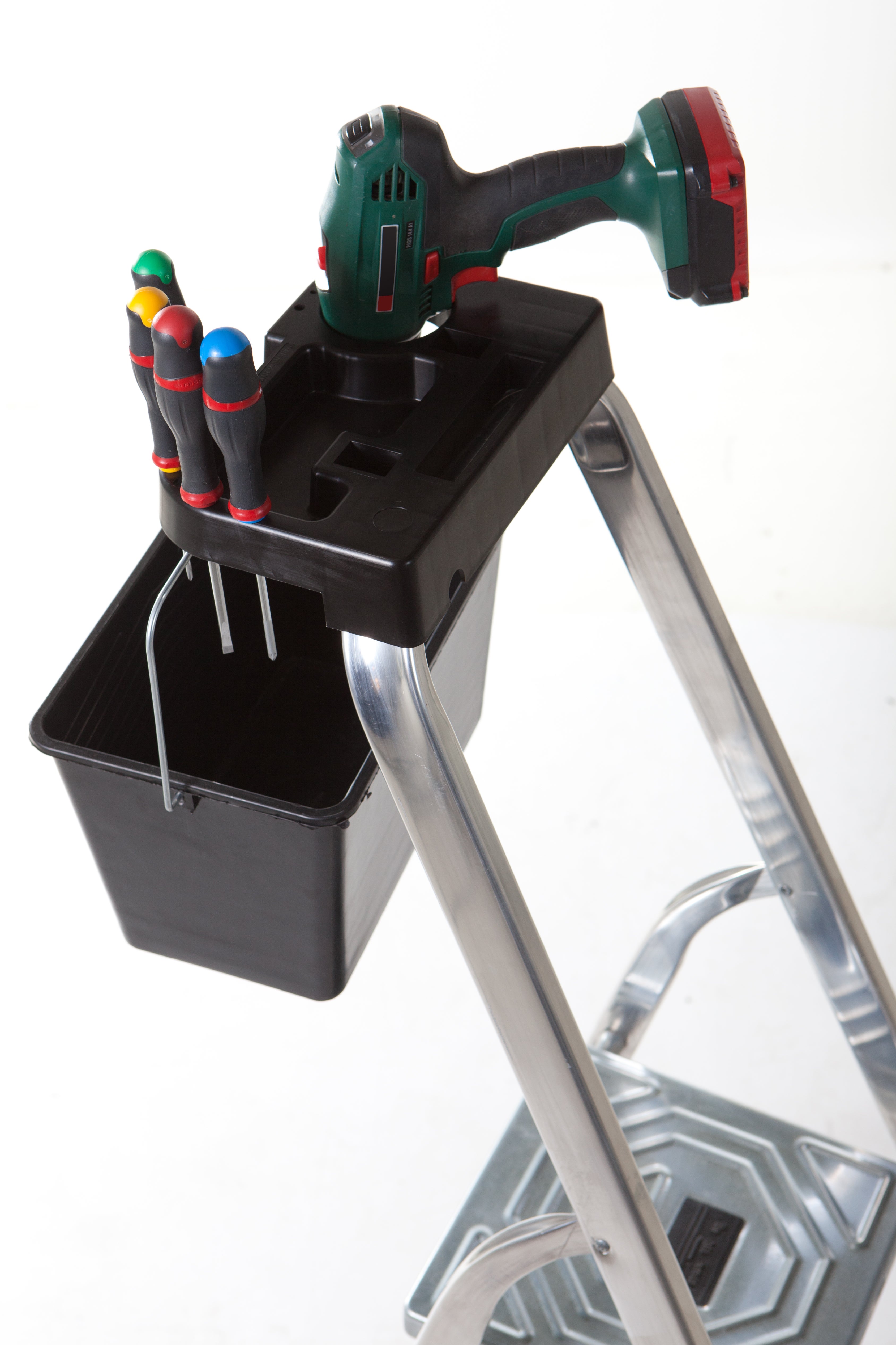 Tablette porte-outils SELEKTA logement visseuse & crochet max.10kg - 4