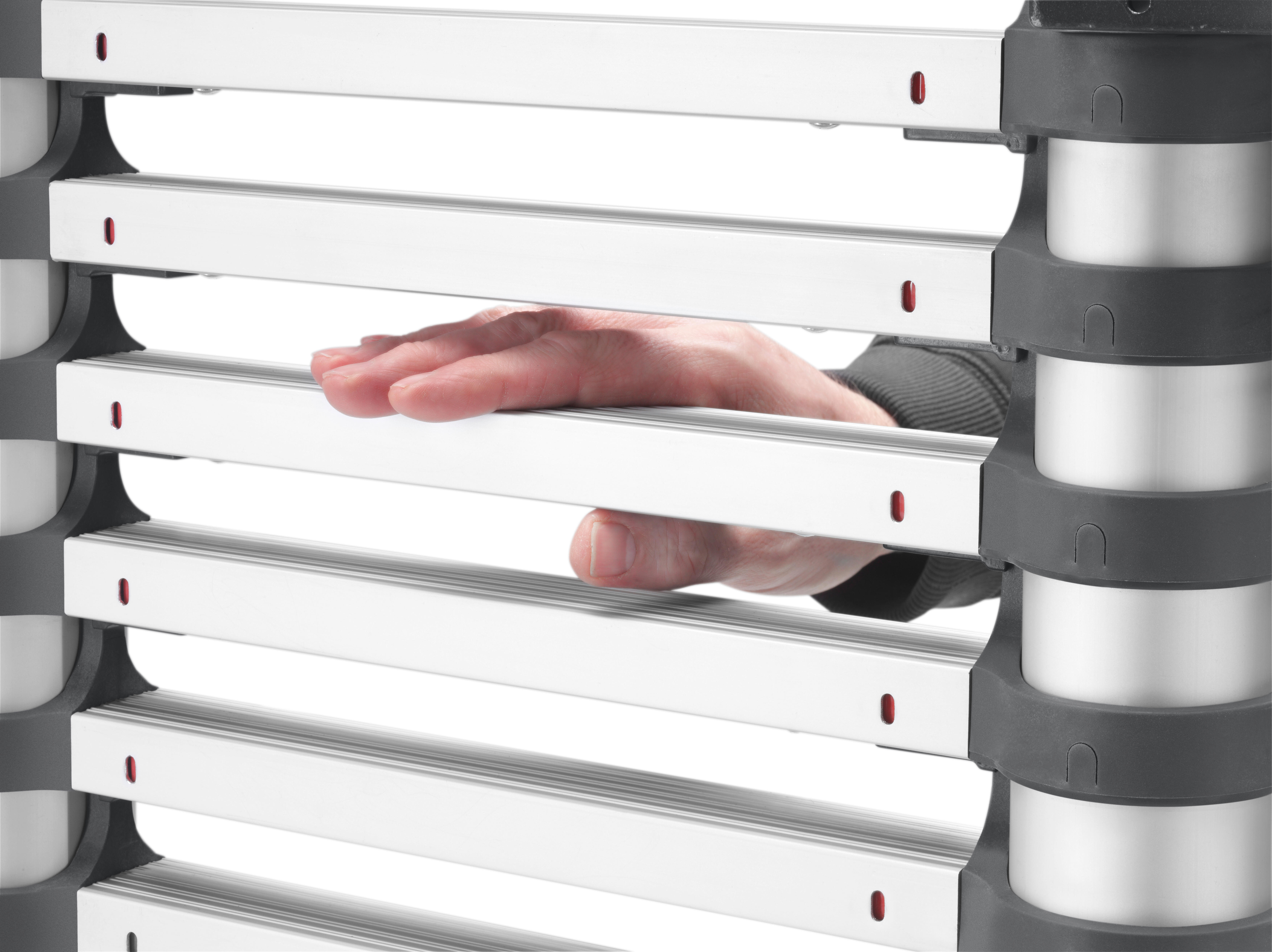 Echelle télescopique aluminium HAILO 11 marches - 7