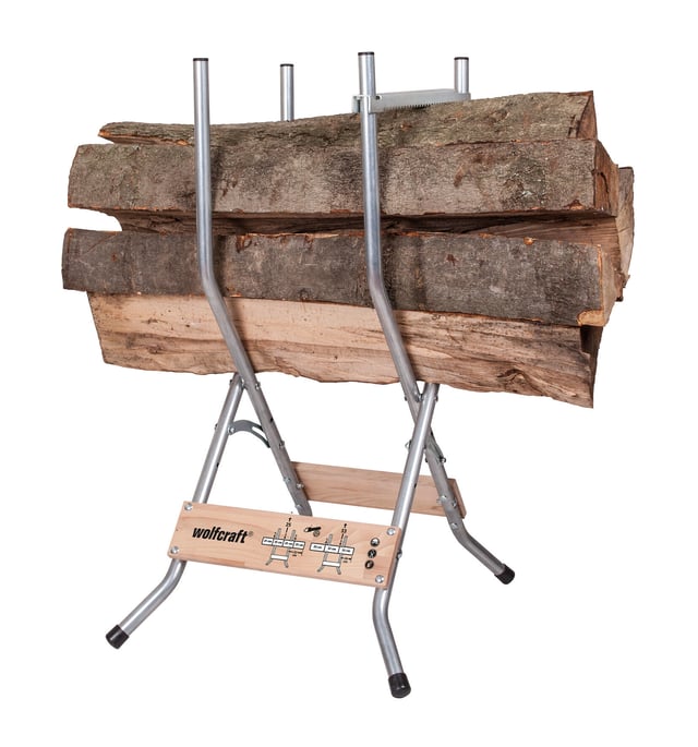 Chevalet 2 bras WOLFCRAFT Spécial tronçonneuse petit modèle