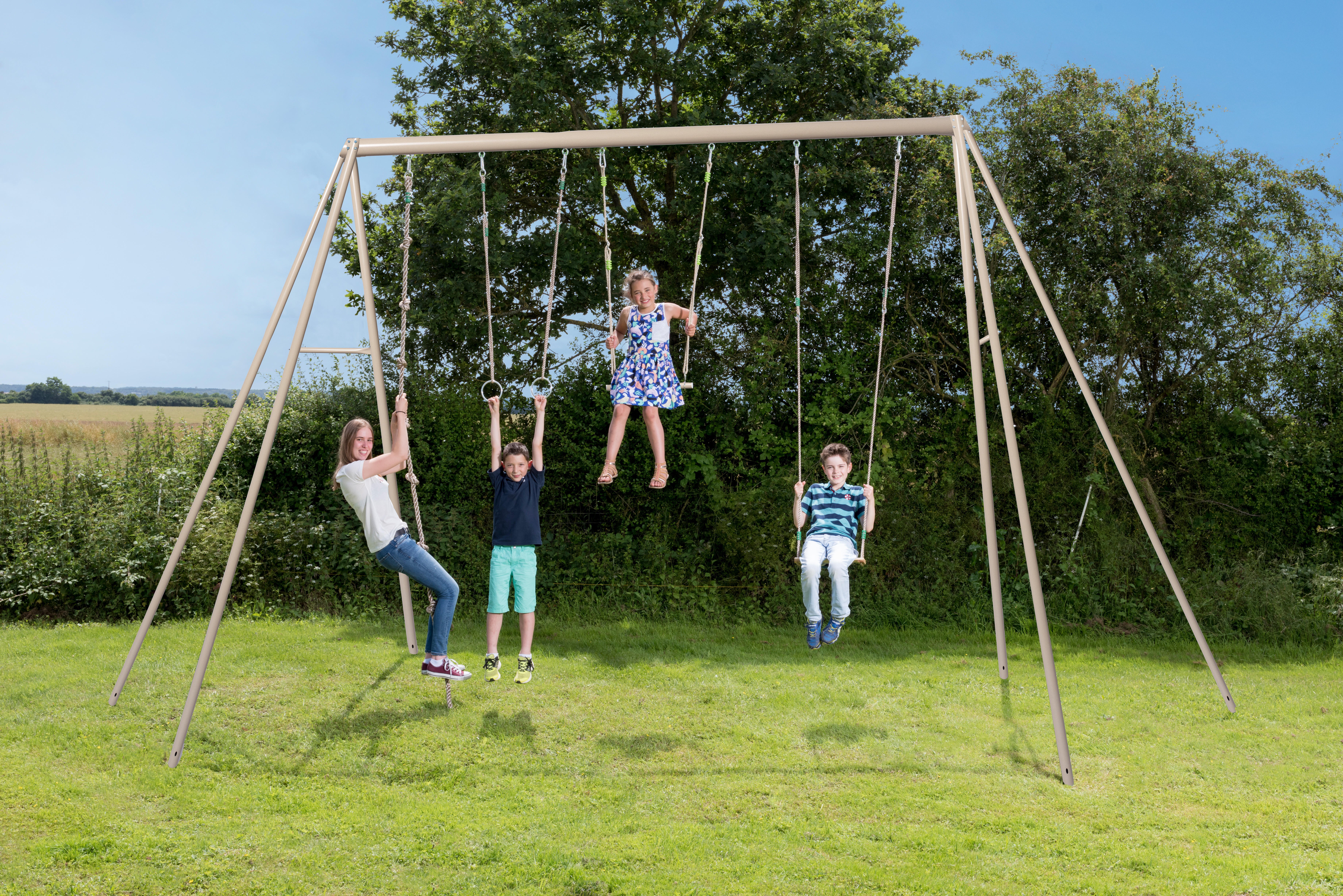 Portique acier Baxter TRIGANO, H.350 cm - 2