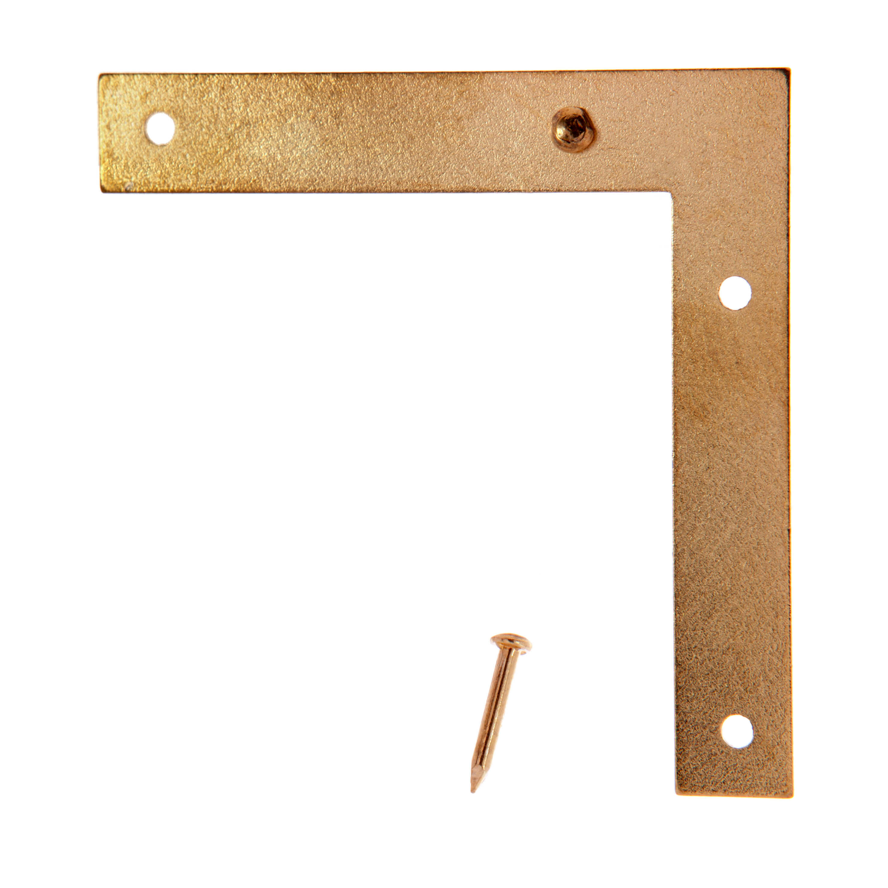 Lot De 4 équerres Murales En Fonte - Design Rustique - Charge Max 15kg - Marron - Pour étagères Déco
