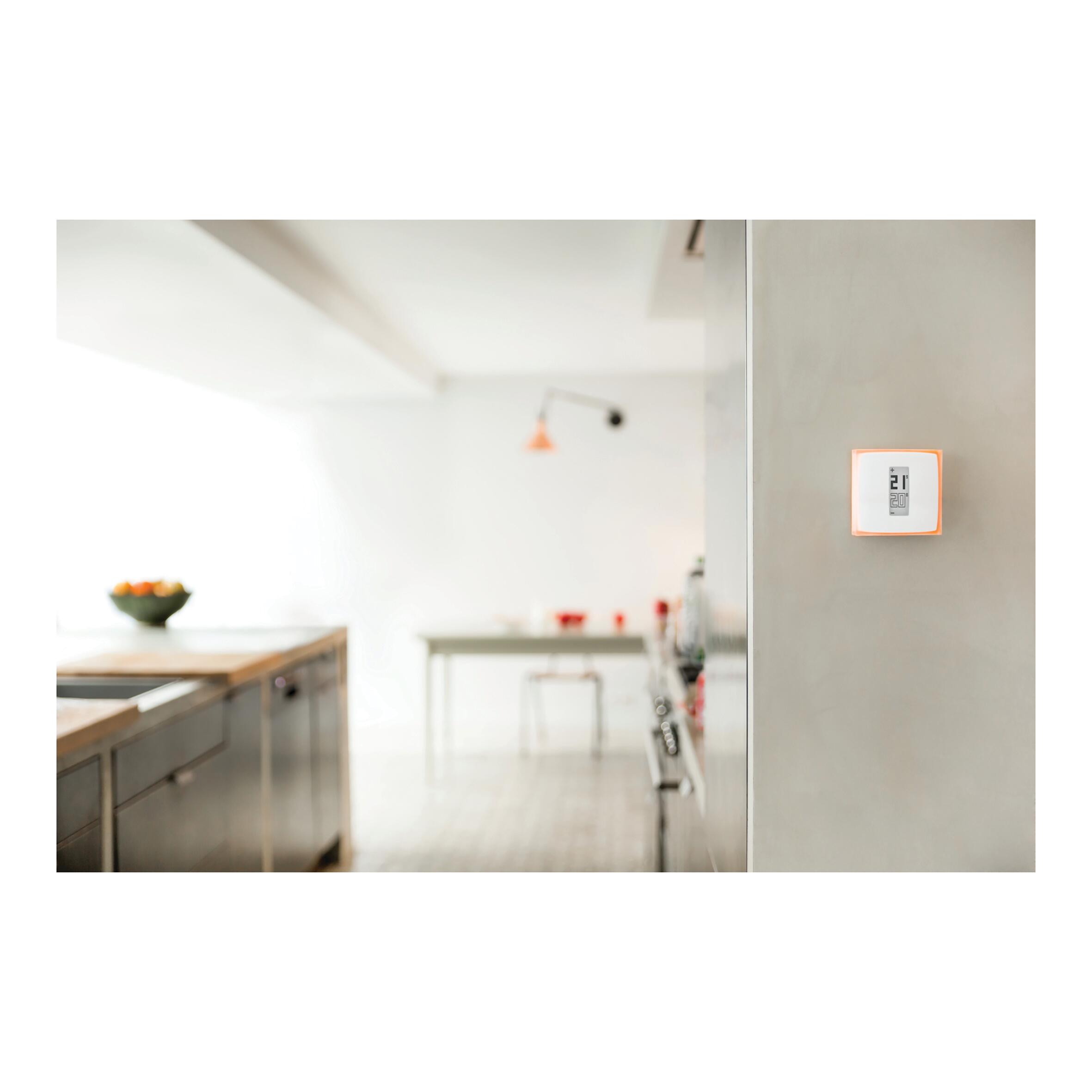 Termostato intelligente e connesso NETATMO INK010 bianco - 6