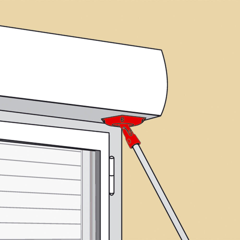 Sortie de caisson acier verni, H.315 x L.42 x P.42 mm - 3