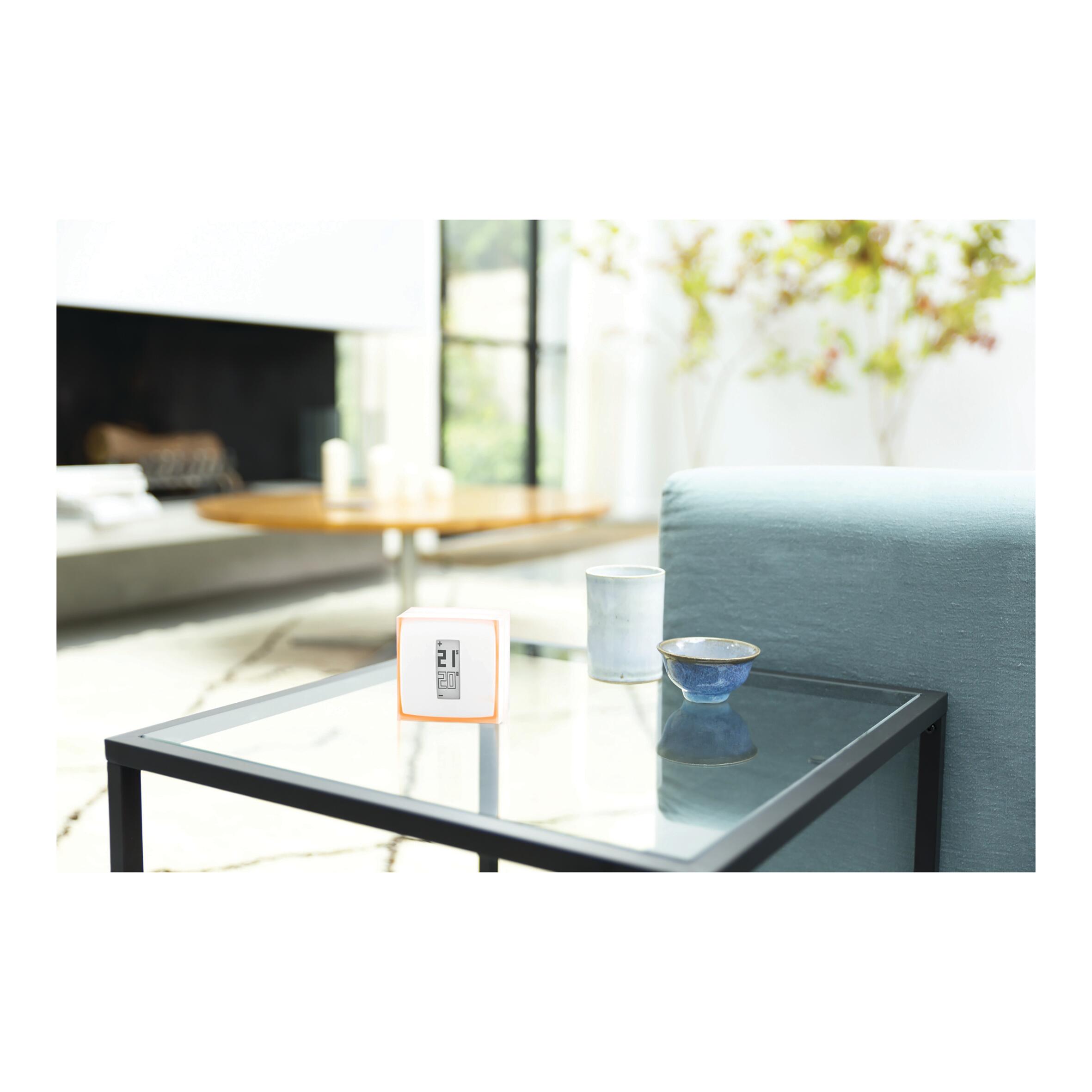 Termostato intelligente e connesso NETATMO INK010 bianco - 5