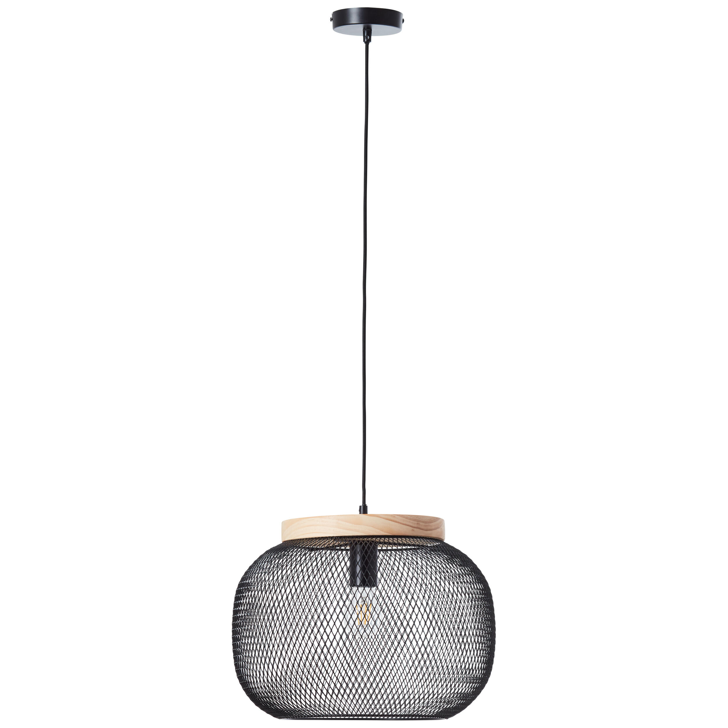 Suspension Giada fer, noir, Diam.39 cm, E27 - 6