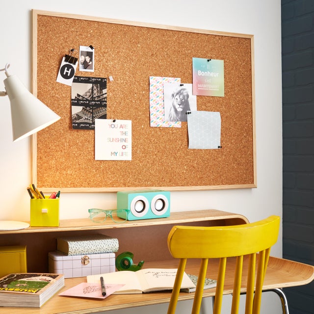 Tableau D'affichage En Liège Flash Furniture Hercules – 45,7 X 59,7 Cm, Beige