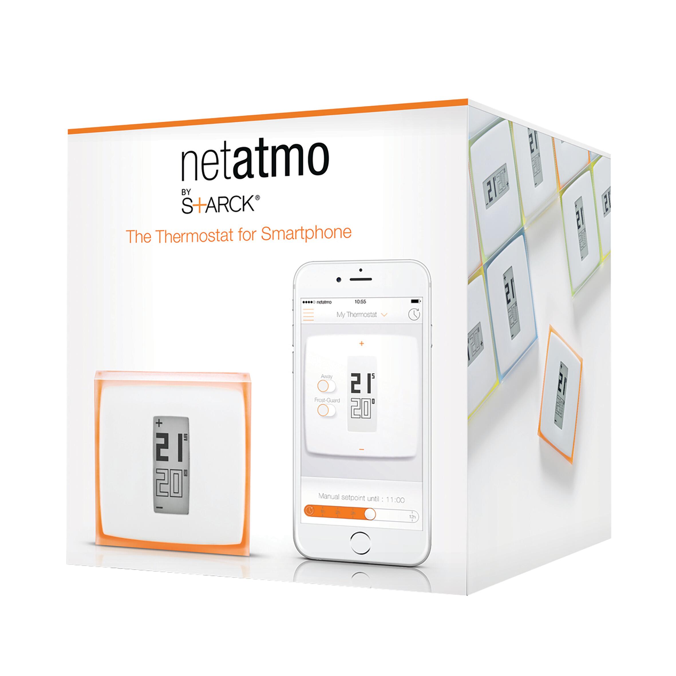 Termostato intelligente e connesso NETATMO INK010 bianco - 25