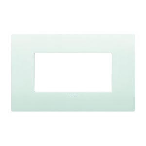 RiteAV Placca A Muro Cat6 4 Porte RJ45 - Colore Bianco - Keystone Jack Rimovibili, Connessione Tool-Free