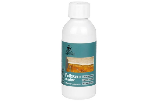 Agent de polissage marbre LES ANCIENS EBENISTES Détache et polit, 0.25L, 200g