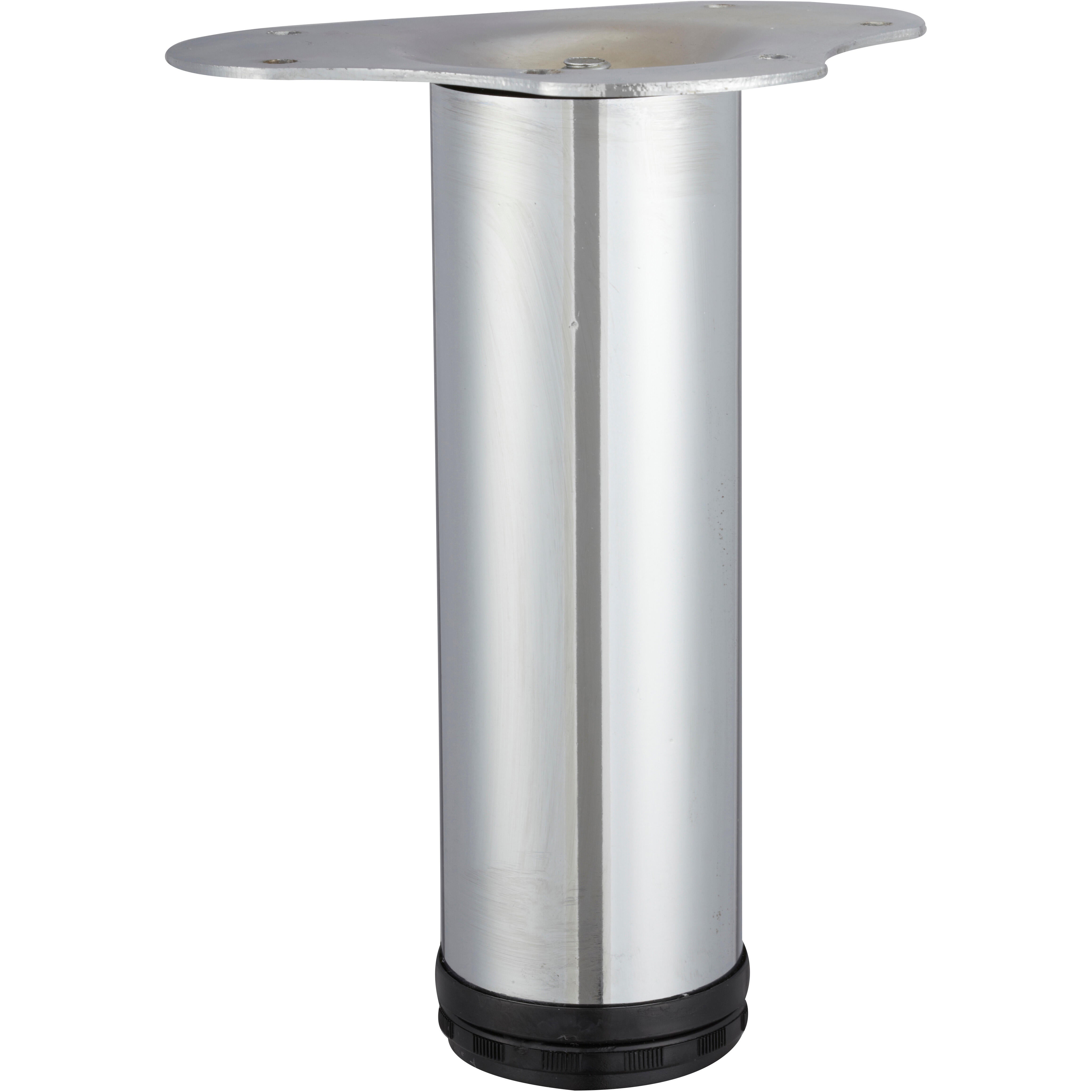 Pied de meuble Hettich, chromé, dia 6 cm x hauteur réglable de 20 à 23 cm - 3