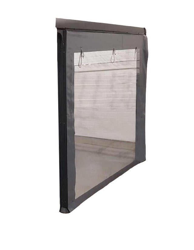 Module latéral côté gauche Serge ferrari gris pour Azura adossée