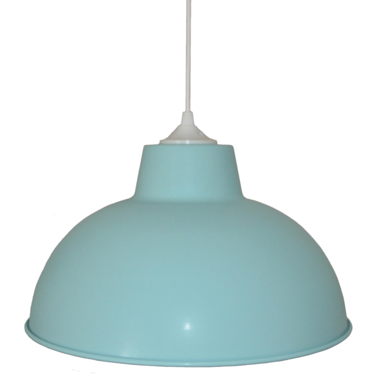 Suspension Mars acier, bleu clair, Diam.31 cm, E27 - 2
