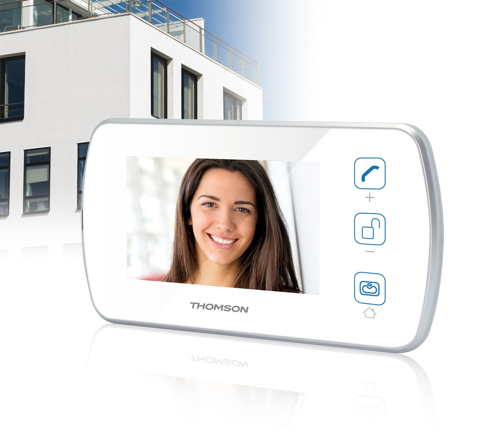 Ecran pour visiophone collectif filaire THOMSON Multi home Leroy Merlin — free download