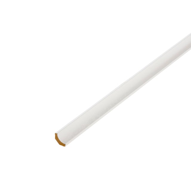 Corniche médium (MDF) blanc, 22 x 22 mm, L.2.4 m