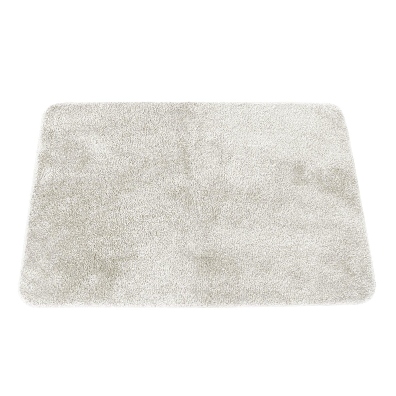 Tapis de bain l.50 x L.80 cm blanc casse Joy AZAO - 2