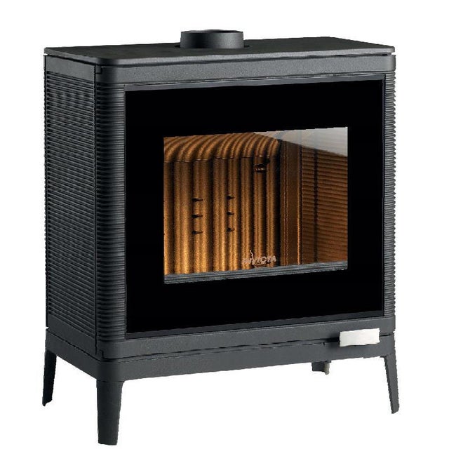 Poêle à bois INVICTA Kazan anthracite, 9 kW
